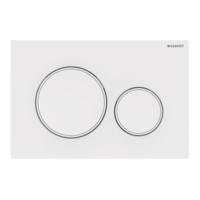 Geberit Sigma 20 bedieningspaneel wit voor Sigma reservoirs 8cm (UP720) en 12cm (UP320)