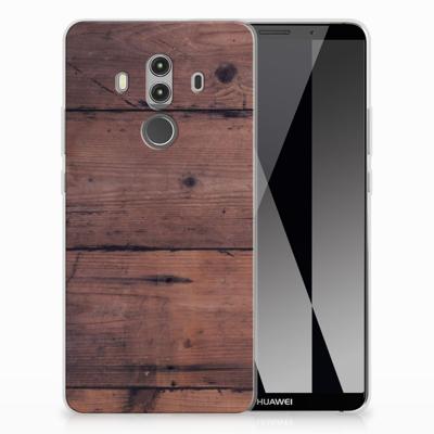 Huawei Mate 10 Pro Bumper Hoesje Old Wood