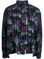 Needles chemise en flanelle à motif tie dye - Violet - thumbnail