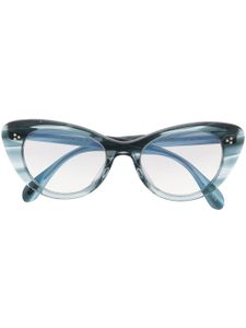 Oliver Peoples lunettes de soleil Rishell-Sun à monture papillon - Bleu