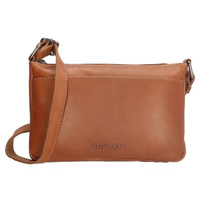 Old West Dames Schoudertas Houston Bruin