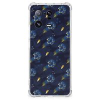 Doorzichtige Silicone Hoesje voor Xiaomi 13 Pro Voetbal