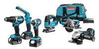 Makita DLX6064T Comboset 18v Li-ion met 3x 5.0Ah accu&apos;s