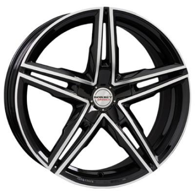 BORBET XRS black polished glossy