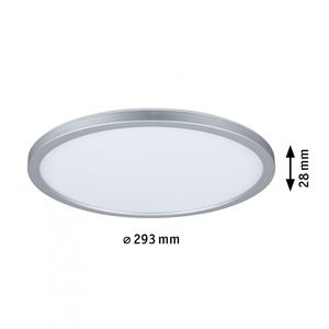 Paulmann Atria Shine 70991 LED-plafondlamp 16 W Warmwit Chroom (mat)