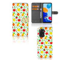 Xiaomi Redmi Note 11/11S Book Cover Fruits - thumbnail