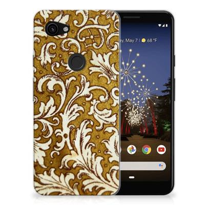 Siliconen Hoesje Google Pixel 3A Barok Goud