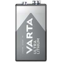 Varta LITHIUM 9V Bli 1 9V batterij (blok) Lithium 1200 mAh 9 V 1 stuk(s) - thumbnail