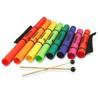 Boomwhacker Gestemde percussie-kunststofbuisjes, set Boomphone XTS Whack Pack [import uit het Verenigd Koninkrijk]
