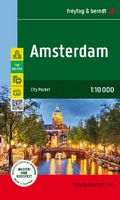 Stadsplattegrond City Pocket Amsterdam | Freytag & Berndt - thumbnail