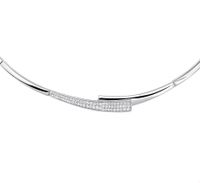 TFT Zilveren Ketting Zirkonia 3,2 mm 42 + 4 cm