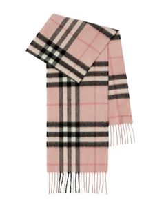 Burberry Kids écharpe en cachemire à motif Vintage Check - Rose