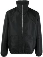 Alexander McQueen veste zippée à imprimé graffiti - Noir