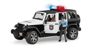 Bruder Jeep Wrangler Rubicon Politieauto Met Politieman