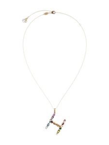 Dolce & Gabbana collier à pendentif H - Or