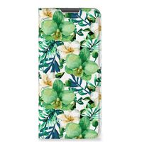 OPPO A54 5G | A74 5G | A93 5G Smart Cover Orchidee Groen - thumbnail