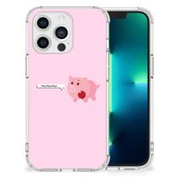 Apple iPhone 13 Pro Stevig Bumper Hoesje Pig Mud - thumbnail