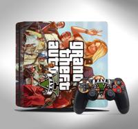 PS4 sticker GTA V