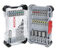 Bosch 35 x extra harde schroefbit- en metalen HSS boorset, 35-delig (197 x 110,5 mm, professionele accessoires schroevendraaier, boormachine)