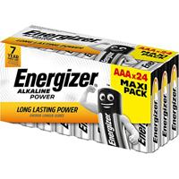 Energizer Batterijen AAA, alkaline power, 24 stuks