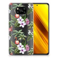 Xiaomi Poco X3 | Poco X3 Pro TPU Hoesje Flamingo Palms