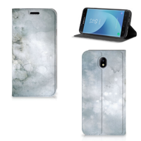 Bookcase Samsung Galaxy J7 2017 | J7 Pro Painting Grey