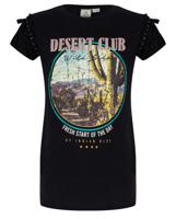 Indian Blue Jeans Meisjes t-shirt Desert - Zwart