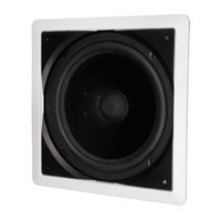 Audac CS1000S - Inbouw subwoofer, wit - thumbnail