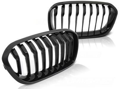 Tuning-Tec Grill BMW F20 F21 LCI 15-18 GLANZEND ZWART