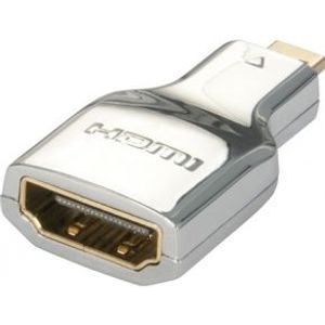 Lindy CROMO HDMI, M-F Micro HDMI Zilver