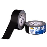 HPX Gaffer tape | Matzwart | 48mm x25 m - GB5025 | 30 stuks - GB5025