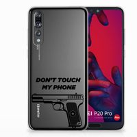 Huawei P20 Pro Silicone-hoesje Pistol DTMP