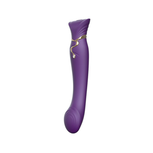 Zalo Queen - G-Spot Vibrator and Air Pulse Stimulator