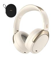 Edifier WH950NB Hybrid Active Noise Cancelling hoofdtelefoon - LDAC Codec met Hi-Res Audio en aangepaste EQ via App na 55 uur speeltijd met opvouwbare draadloze over-ear Bluetooth hoofdtelefoon, Ivoor