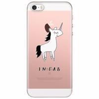 iPhone 5/5S/SE transparant hoesje - I'm fab