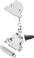 Encitech DTSL37-SJSRG-S-DBS-W-K 6355-8090-14 D-SUB Buchsenleisten-Set 45° Polzahl: 37 Lötkelch 1 pc(s)