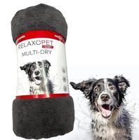 RelaxoPet Cosy Multi-Dry Handdoek voor honden, 75 x 90 cm, sneldrogend, absorberend