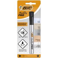 BIC Marking Pro, permanente markeerstift, extreem resistent, ronde punt, 1,1 mm, zwarte inkt