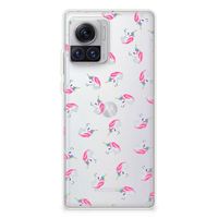 TPU bumper voor Motorola Moto X30 Pro Unicorns - thumbnail