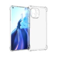 Shop4 - Xiaomi Mi 11 Hoesje - Zachte Back Case Drop Proof Transparant