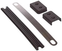 Riemgreep, kunststof zwart