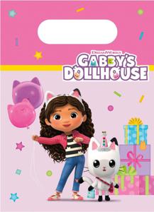 Uitdeelzakjes Gabby's Dollhouse (4st)