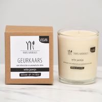 Yours Naturally Geurkaars in Glas 'Witte Jasmijn' - 200 ml