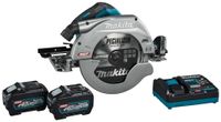 Makita HS011GT201 | 40 V Max | Cirkelzaag | 270 mm | 5,0 Ah (2 st), snellader in kunststof koffer - HS011GT201