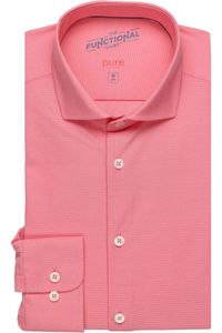 Pure Functional Slim Fit Jersey shirt roze, Effen