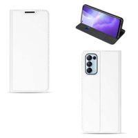 Hoesje OPPO Find X3 Lite Book Case Wit met Pashouder - thumbnail