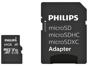 Philips FM64MP45B/00 flashgeheugen 64 GB MicroSDXC UHS-I Klasse 10