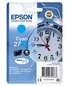 Epson Inktcartridge T2712, 27XL Origineel Cyaan C13T27124012