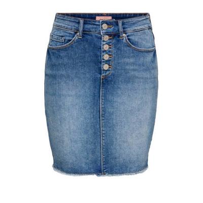 ONLY rok ONLBLUSH blauw