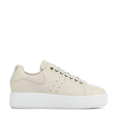 Nubikk Elise Marlow leren plateau sneakers beige Nubikk Elise Marlow leren plateau sneakers beige